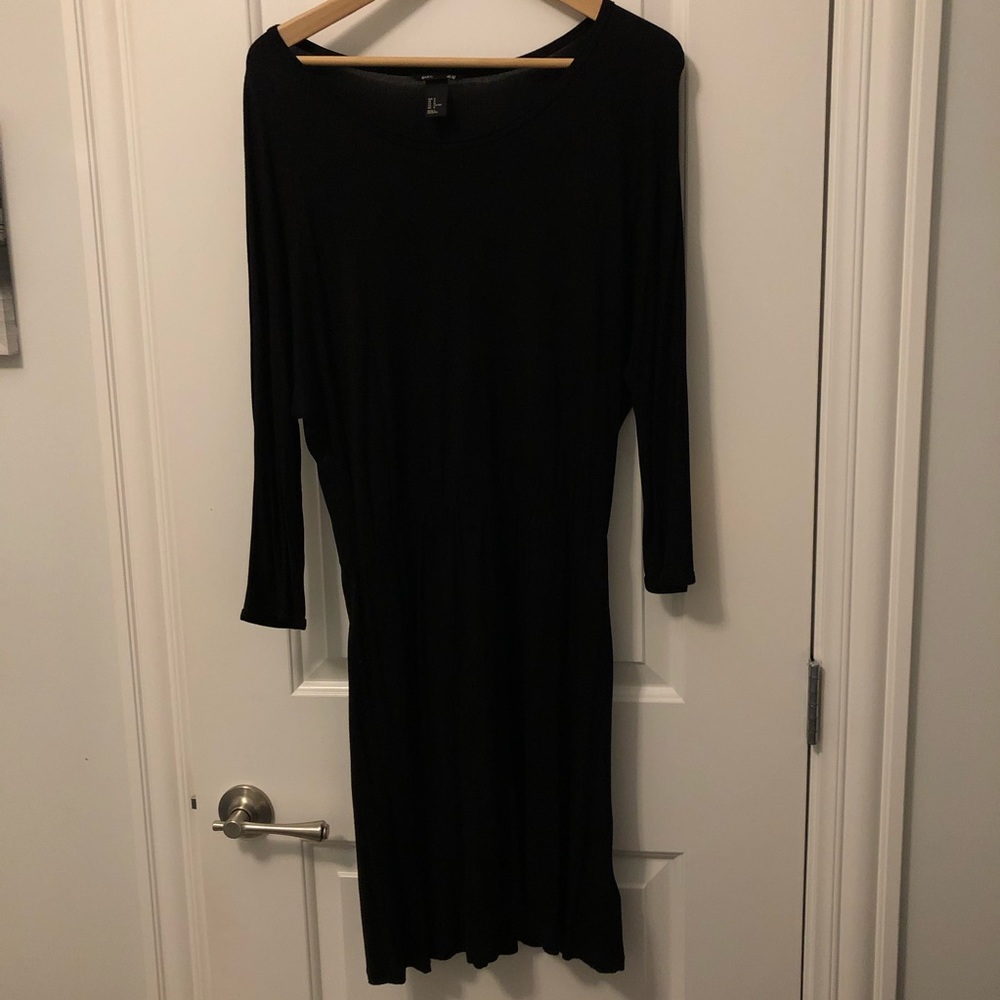 2️⃣for🔟 Black Dress with Wing Sleeves